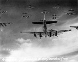 FF bombing mission 1945